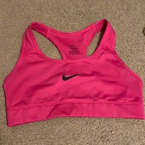 Pink Nike Sports bra